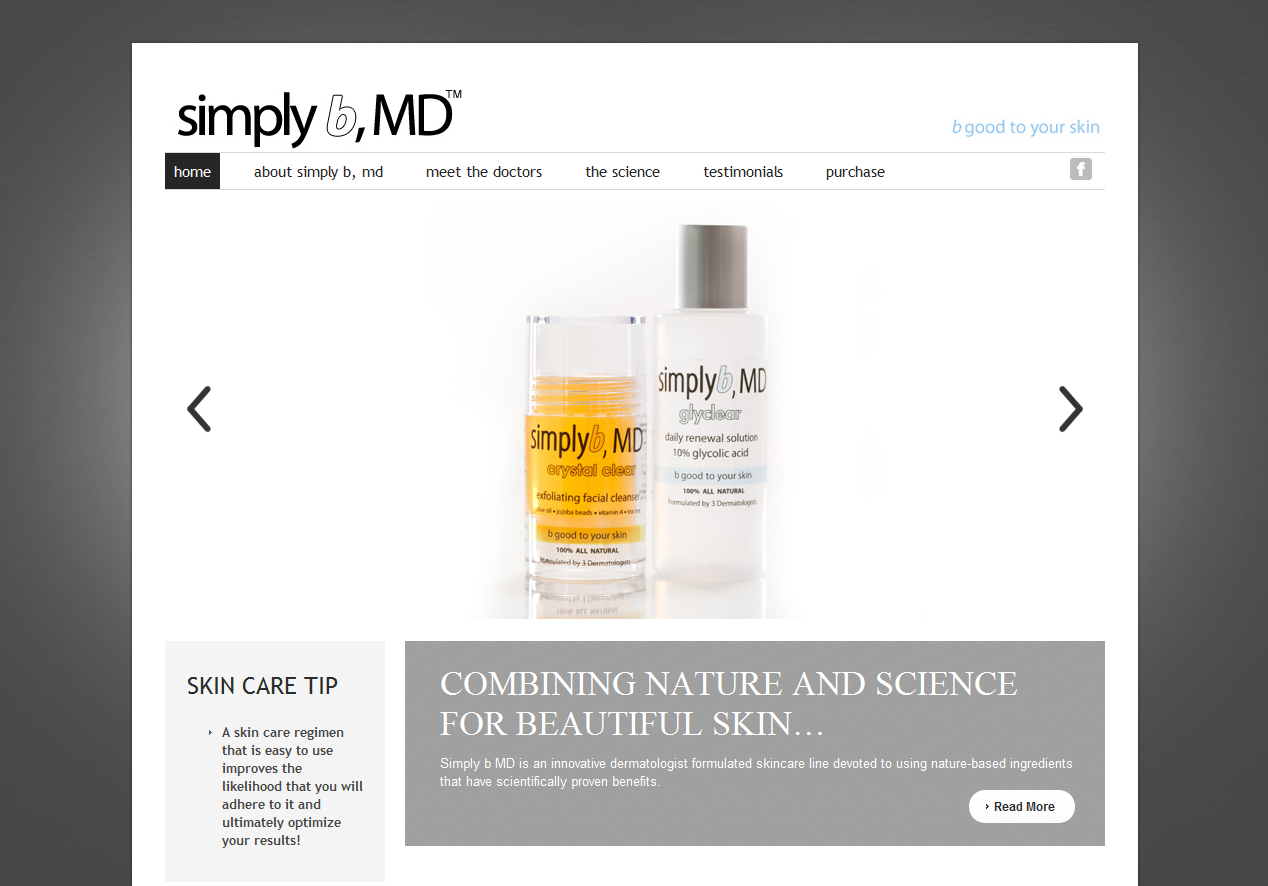 Simply B MD - JP Web Design