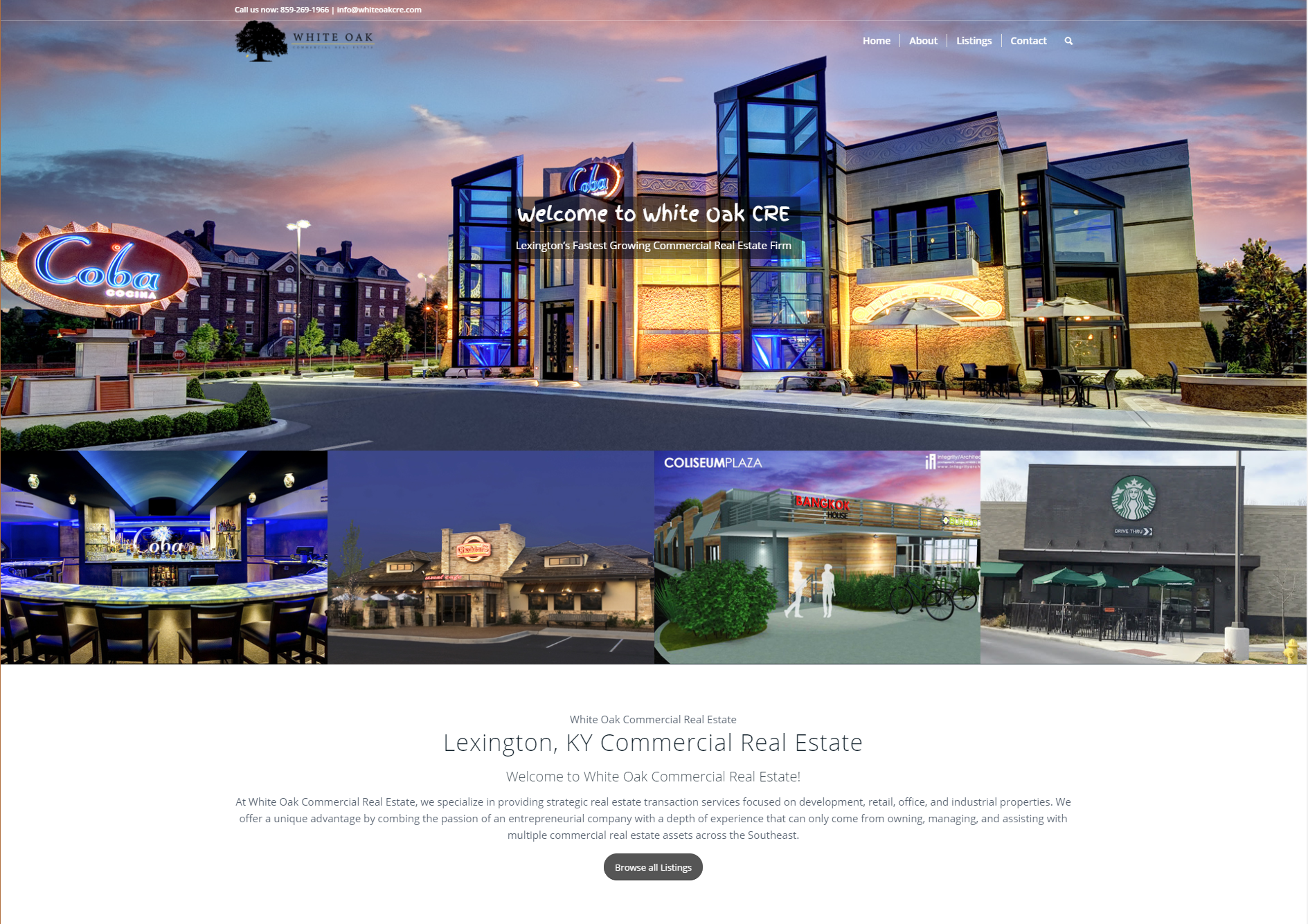 White Oak Commercial Real Estate JP  Design